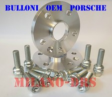 2 DISTANZIALI RUOTA 20mm PORSCHE 911 (996-997) + BULLONI OEM PORSCHE