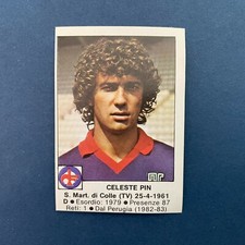 EDIS CALCIATORI 1984/85 FIORENTINA PIN N 91 NUOVA