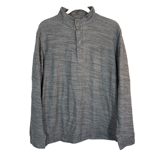 Maglione uomo henley marine - uomo,