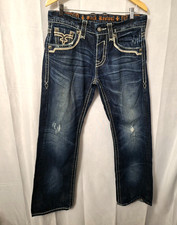 Jeans uomo Rock Revival blu
