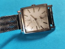 Raro orologio uomo quadrato ZENITH cal 2531 19 Jewels carica manuale _3975