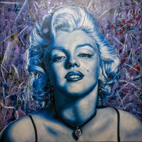 Ritratto marilyn monroe - ritratto, di