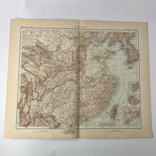 Stieler hand atlas 1908 - stieler, china