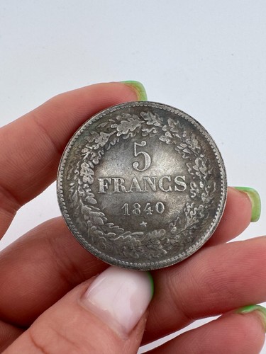 Moneta belgio franchi 1840 - moneta,