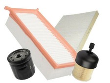 KIT 4 FILTRI TAGLIANDO RENAULT CAPTUR CLIO IV DACIA DUSTER SANDERO II 1.5 DCI