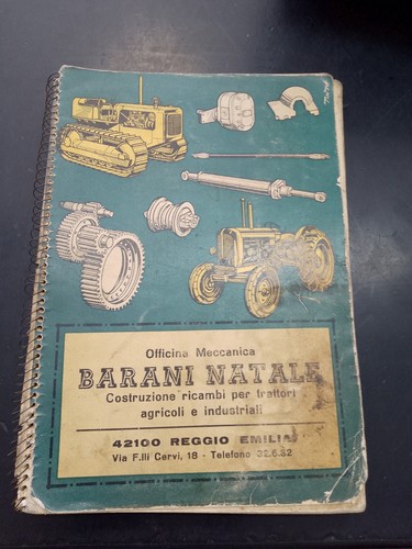 Raro catalogo ricambi barani - raro,
