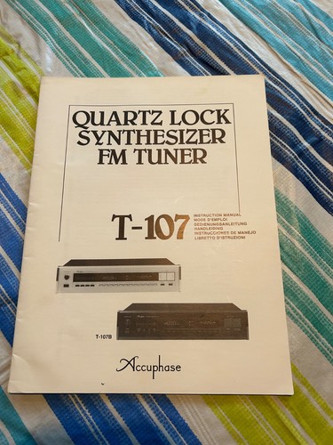 Accuphase quartz lock - accuphase,