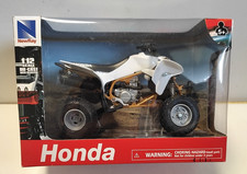 NEW RAY 1:12 DIE CAST ATV QUAD HONDA TRX450R BIANCO  ART 57503