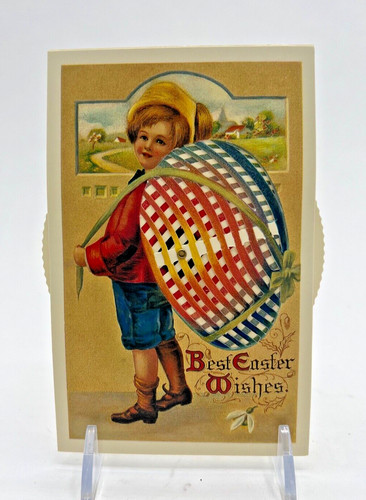 Carta uovo pasqua vintage - carta,