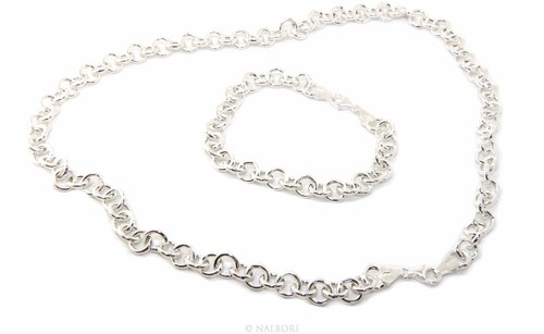 Collana bracciale argento - collana,