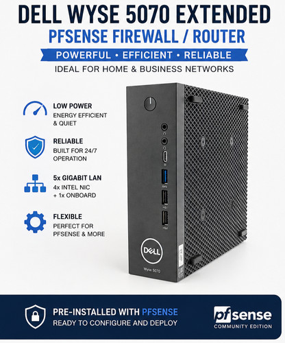 Pfsense firewall dell wyse - pfsense,
