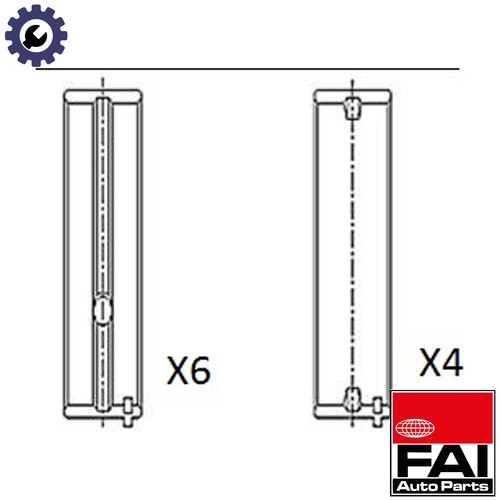 Cuscinetto albero motore - cuscinetto,