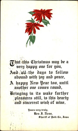 Natale benness sceriffo - benness,