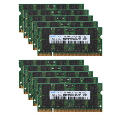 Kit 20gb samsung 2gb x10pcs - 2gb,