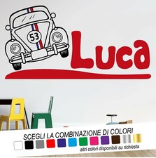Adesivo Murale HERBIE con NOME