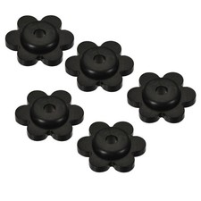 Garden flag caps, rubber stop