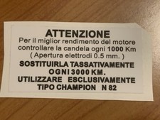 gilera sp01 sp02 Adesivo