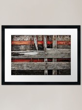 Quadro vintage con cornice in