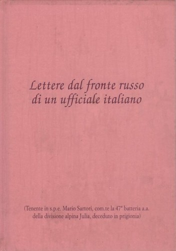 Lettere dal fronte russo - , di
