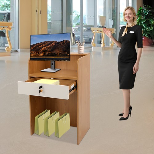 Scrivania reception moderna