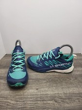 Scarpe La Sportiva donna 5,5 Kaptiva sneakers trail running blu verde rete