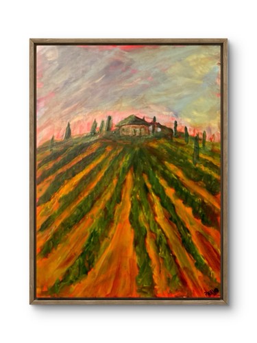 Vigna toscana senza cornice - toscana,