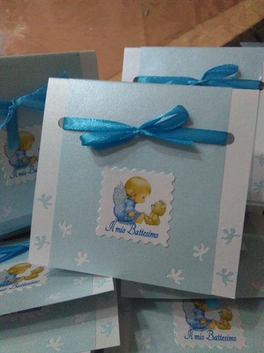 Inviti battesimo bambino - inviti,