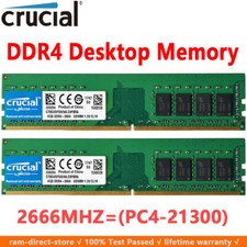Crucial DDR4 8 GB 2X4 GB 2666