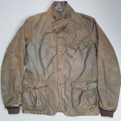 Barbour dept commander wax - b,