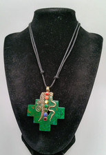 Collana Chakana Inca Argento