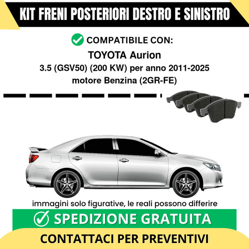 Pastiglie freno posteriori - pastiglie,