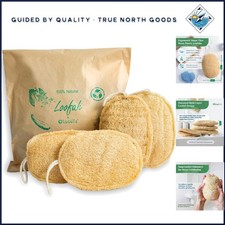 Set Spugna Esfoliante Loofah