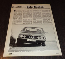 BMW 728i recensione (1979)