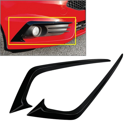 Spoiler splitter laterale