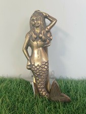 Battiporta in ottone a sirena