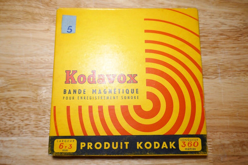 Bande magnetique bobine - bande,