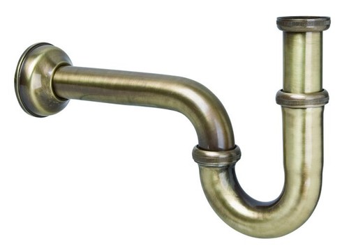 Sifone per lavabo ottone - sifone,