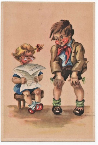 Cartolina artista - ,