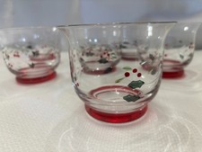 Pfaltzgraff Winterberry 7 supporti votivi dipinti a mano