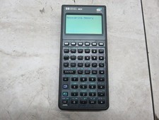 Calcolatrice grafica Hewlett Packard HP 48GX - bloccata su "Recupero memoria"