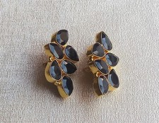 Orecchini artigianali placcati