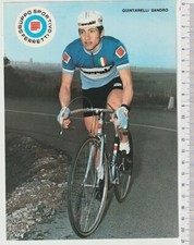 Gruppo Sportivo Ferretti - Quintarelli Sandro ciclismo 70s cartoncino foto