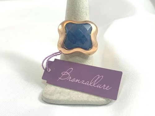 Anello bronzallure pietra - anello,