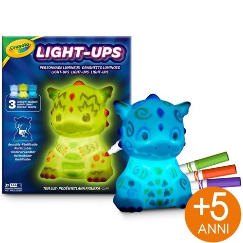 Crayola draghetto luminoso - crayola, da