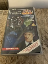 vhs videos Doctor Who