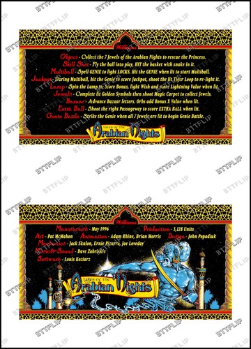 Williams tales the - the, arabian
