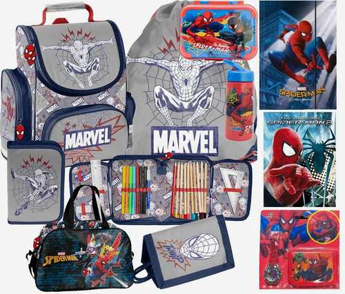 Zaino scuola spiderman set - zaino, 11