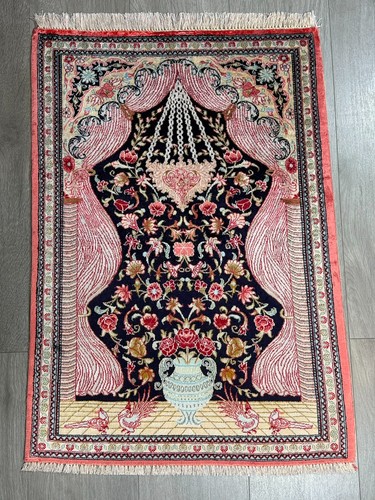 Tappeto orientale ghoum - orientale, seta
