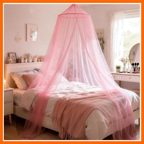 Tettoia letto principessa - tettoia, rosa