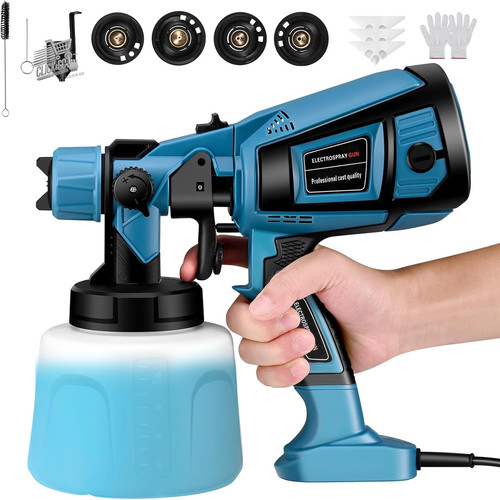 Pistola spruzzo elettrica 800w - spruzzo,